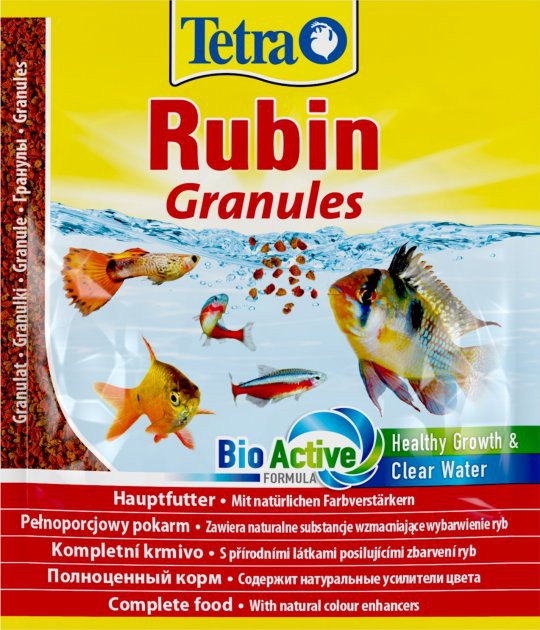 Tetra Rubin гранули для забарвлення, 15 г